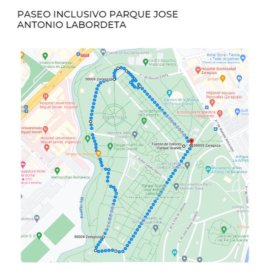 Paseo Parque Jose Antonio Labordeta