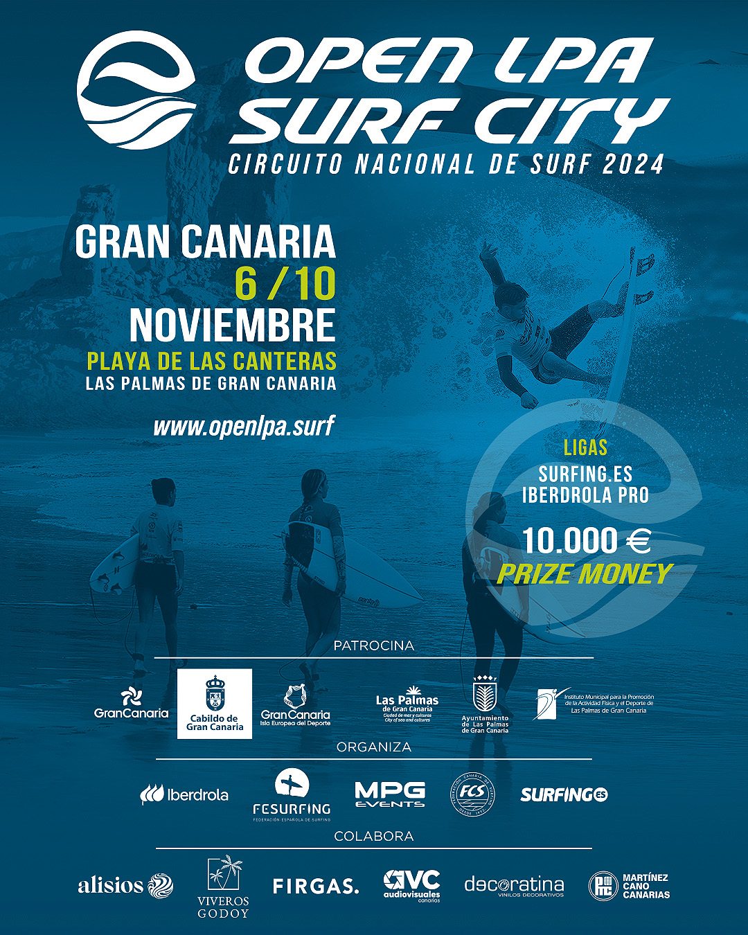 OPEN LPA SURF CITY 2024 - Inscríbete