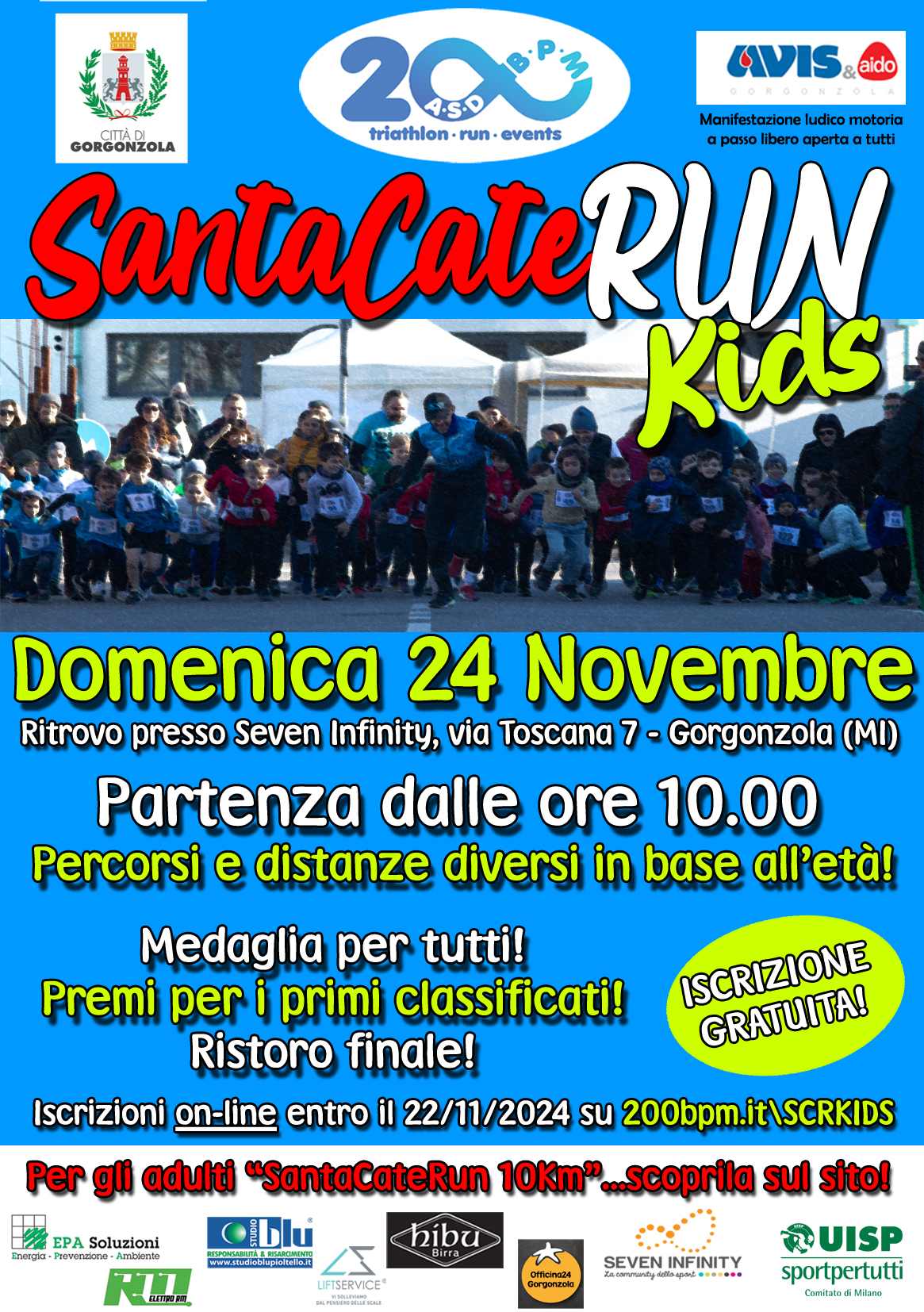 SANTA CATE RUN KIDS - Iscriviti