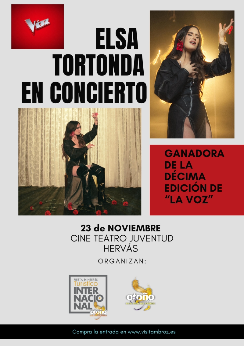 ELSA TORTONDA EN CONCIERTO - Inscríbete