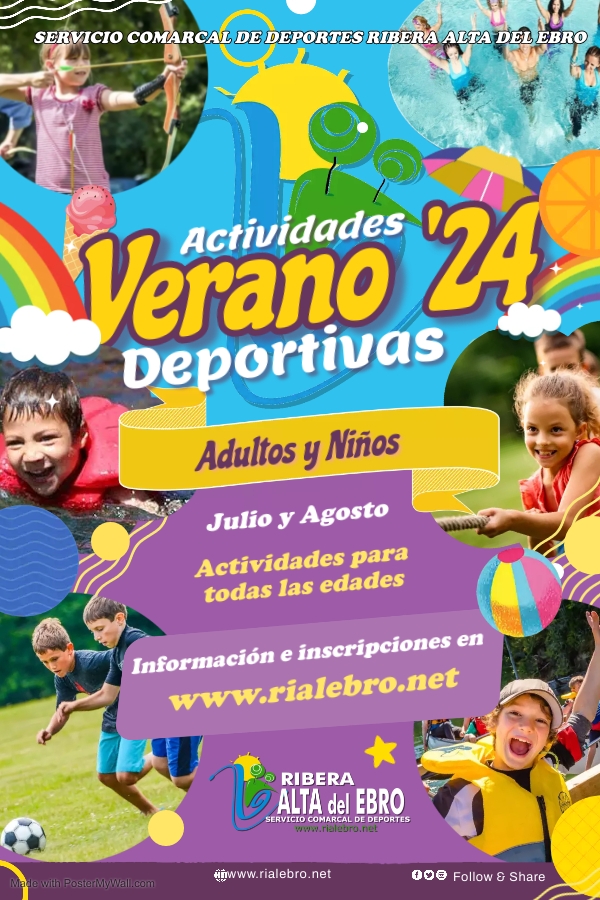 ACTIVIDADES DEPORTIVAS VERANO PEDROLA 2024 - Inscríbete