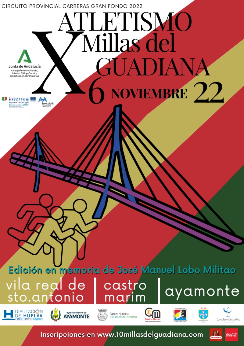 X MILLAS DEL GUADIANA 2022 - Inscríbete