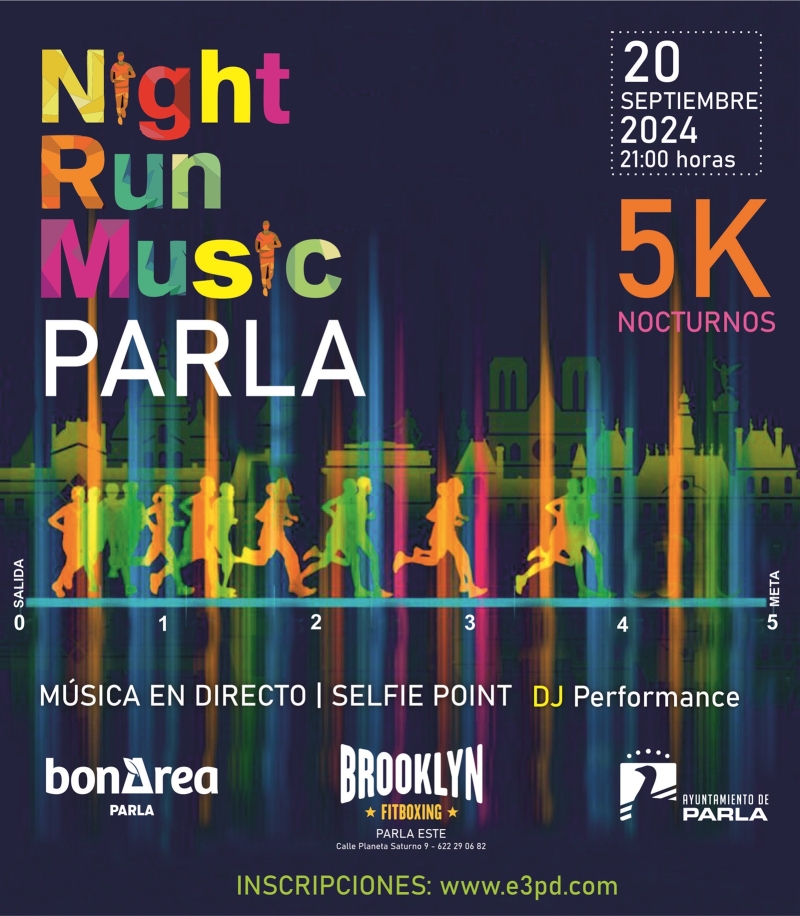 II 5K NOCTURNOS PARLA - Inscríbete