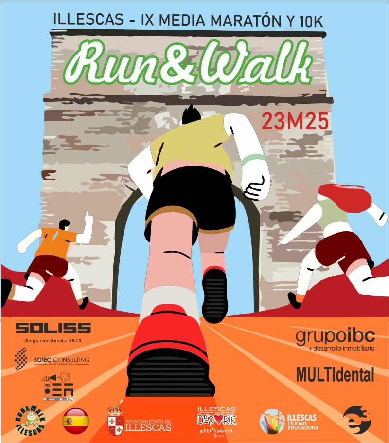 IX  1/2 MARATÓN Y 10K RUN&WALK - ILLESCAS - Inscríbete