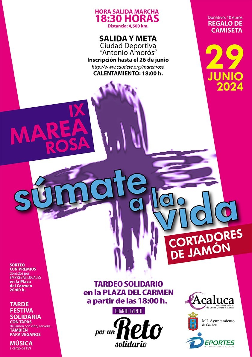 IX MAREA ROSA CAUDETE  - Register