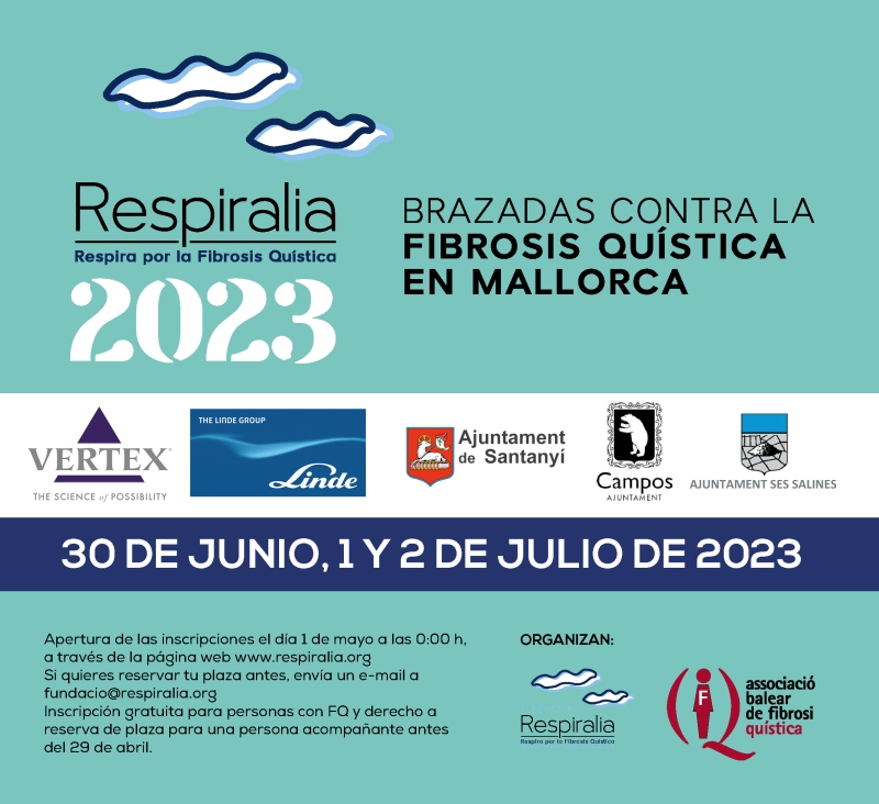 RESPIRALIA 2023 BRAZADAS CONTRA LA FIBROSIS QUÍSTICA EN MALLORCA - Register