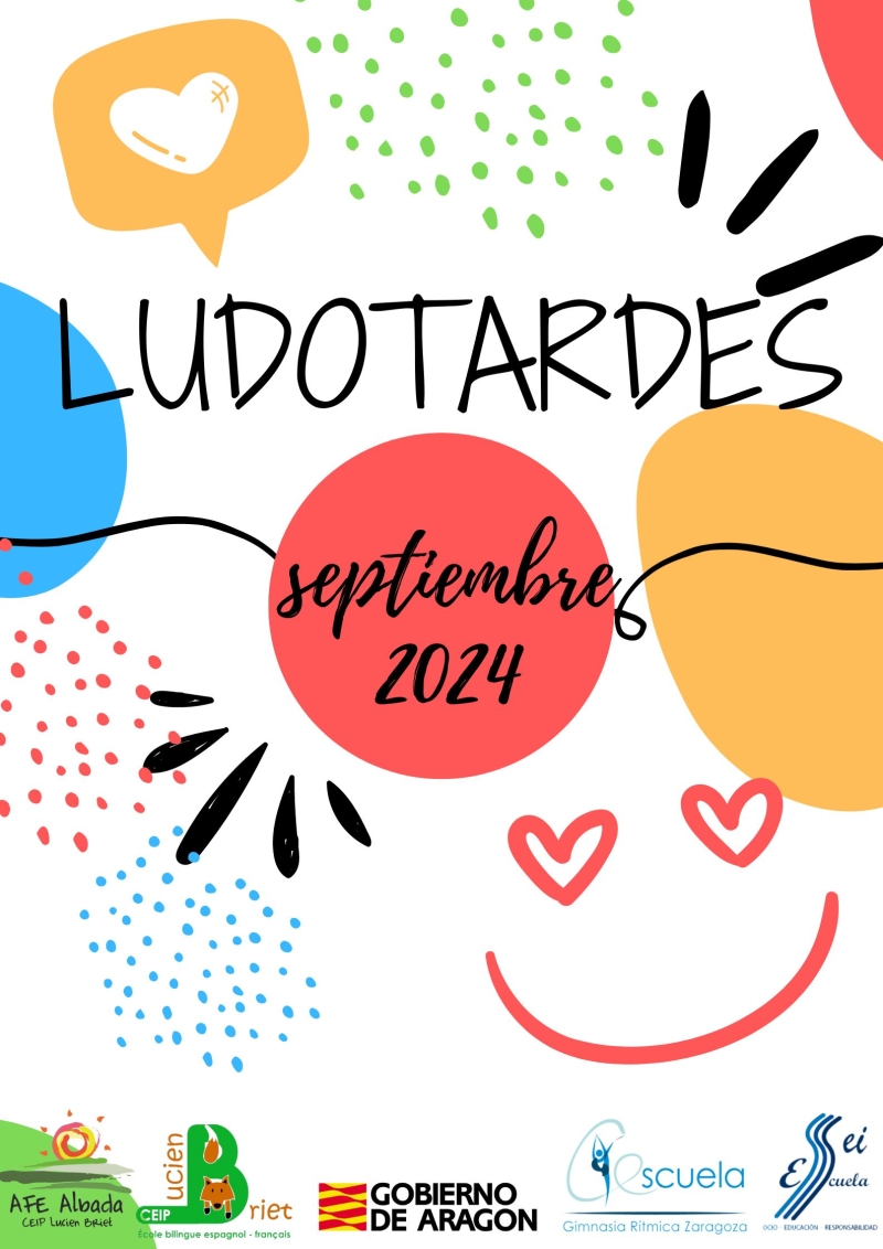 LUDOTARDES SEPTIEMBRE 2024 - Inscríbete