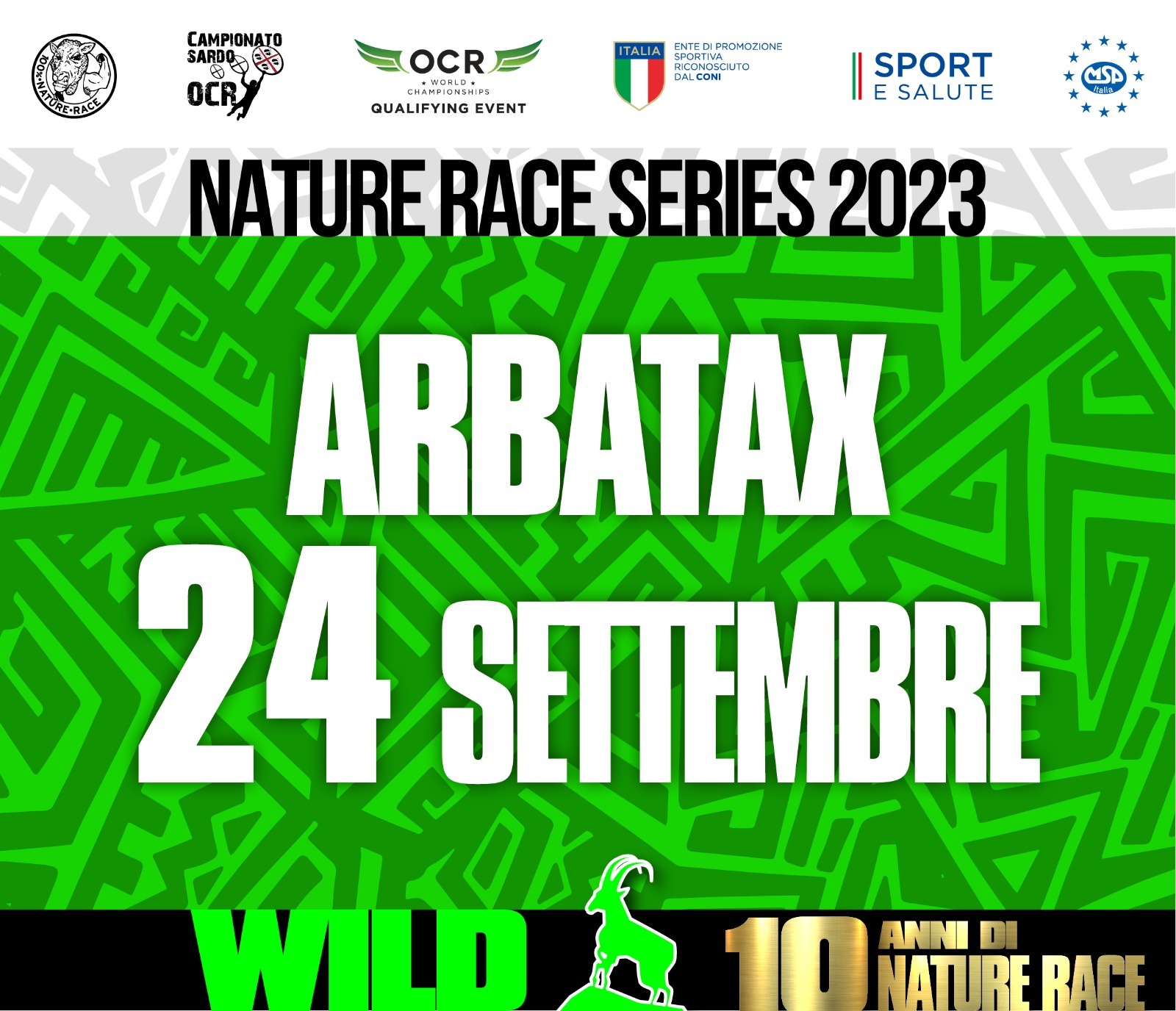 ARBATAX PARK NATURE RACE - WILD  - Iscriviti