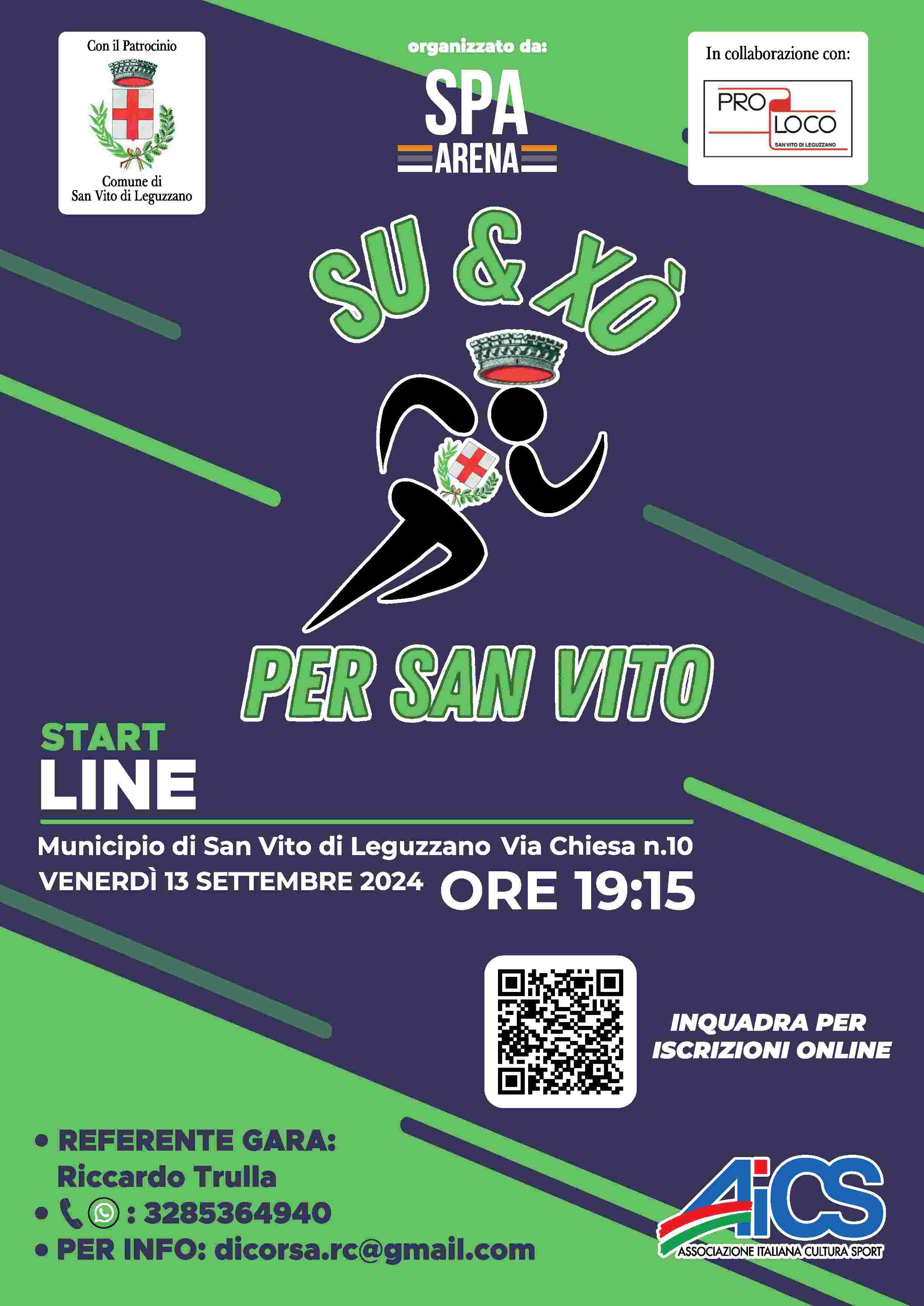 SU E XO PER SAN VITO 9K - Iscriviti