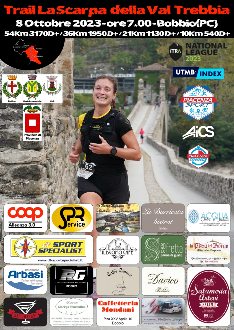 9° TRAIL LA SCARPA 2023 - Inskriba zaitez