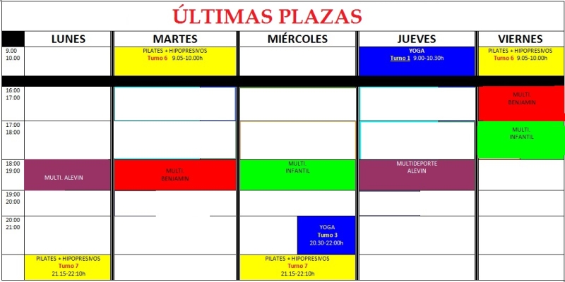 INSCRIPCIONES ACTIVIDADES DEPORTIVAS 2022. AYUNTAMIENTO DE GOLMAYO - Inscríbete