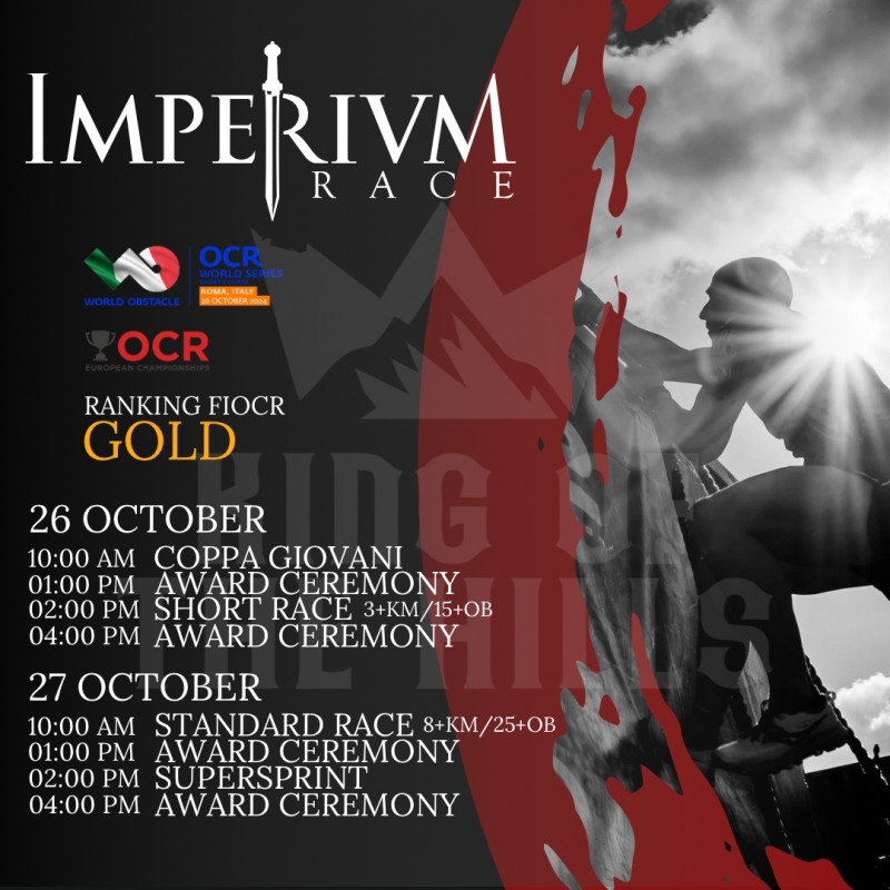 IMPERIUM RACE - KING OF THE HILLS - Inskriba zaitez