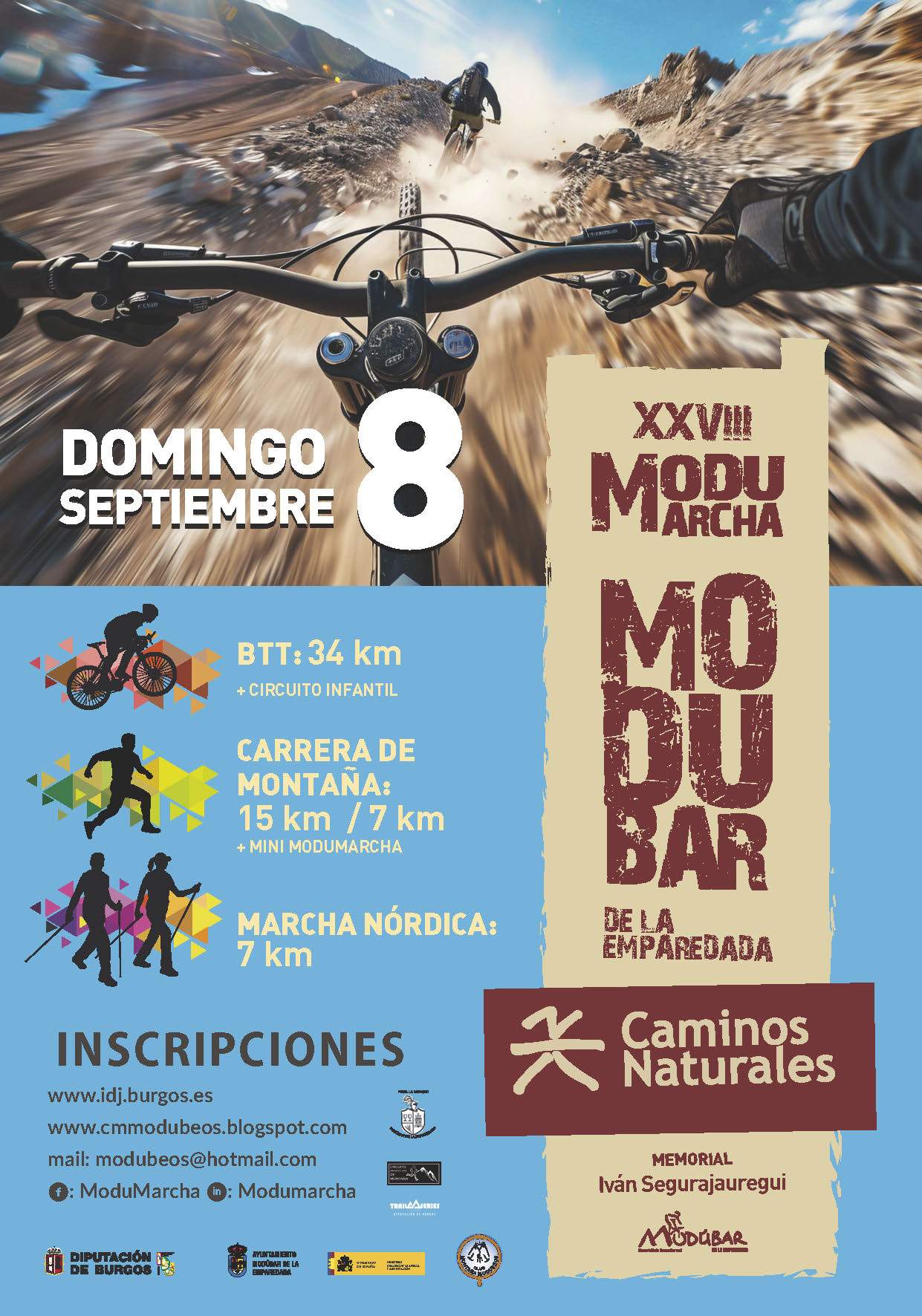 XXVIII MODUMARCHA - Inscríbete