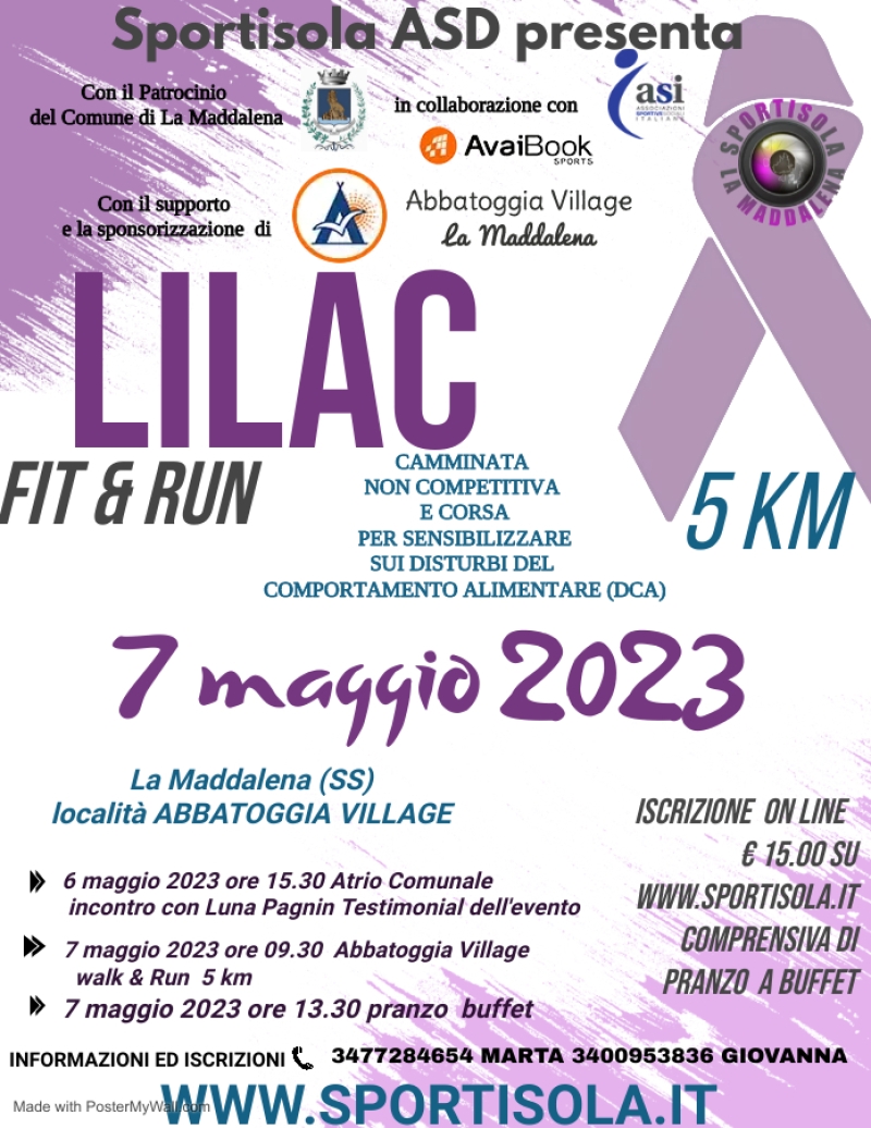 5 KM LILAC FIT & RUN - Iscriviti