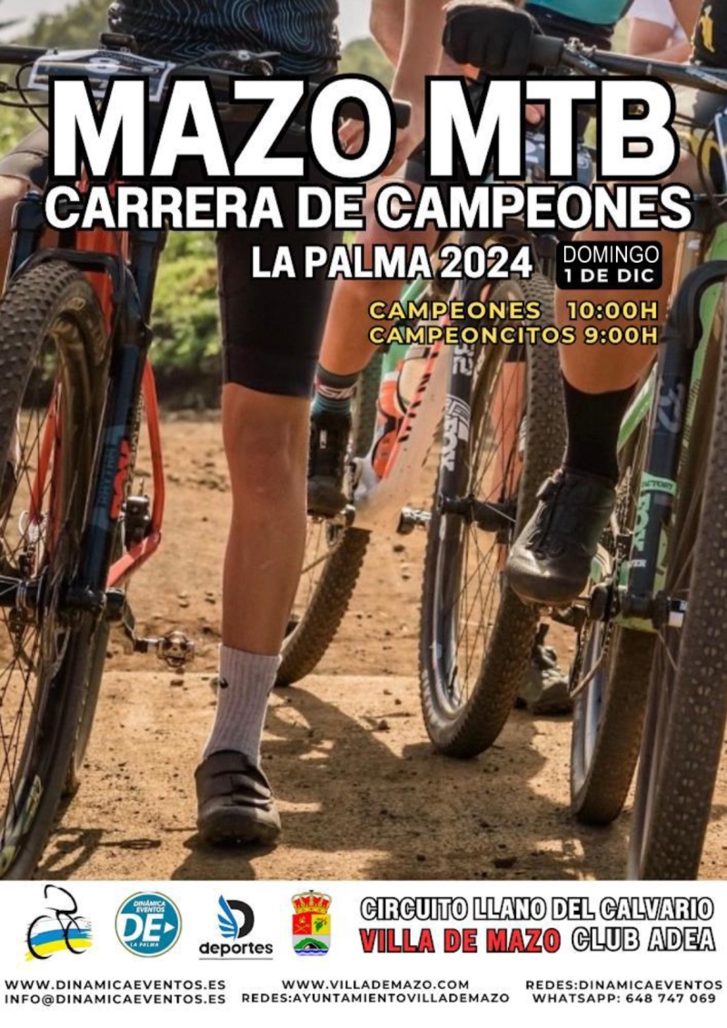 CARRERA DE CAMPEONES VILLA DE MAZO 2024 - Inscríbete