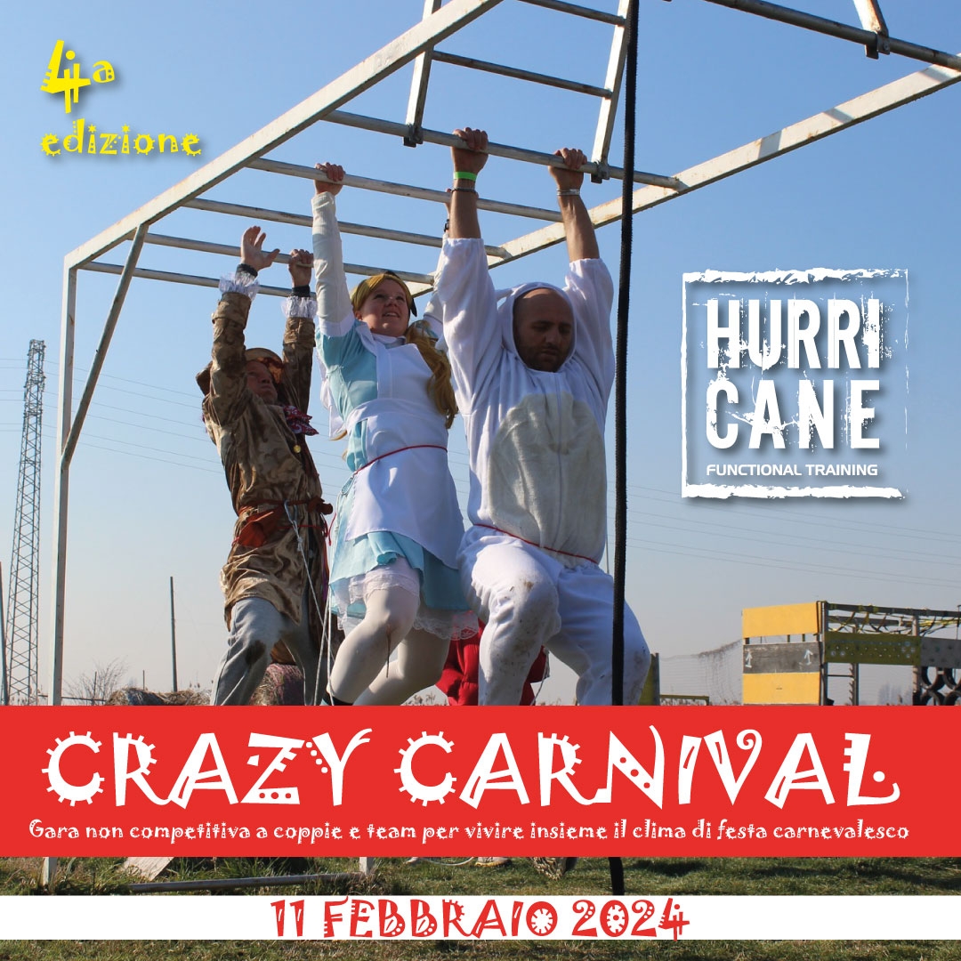 HURRICANE CRAZY CARNIVAL 2024 - Iscriviti