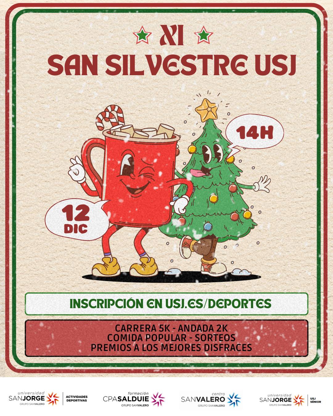 XI SAN SILVESTRE USJ - Inscríbete