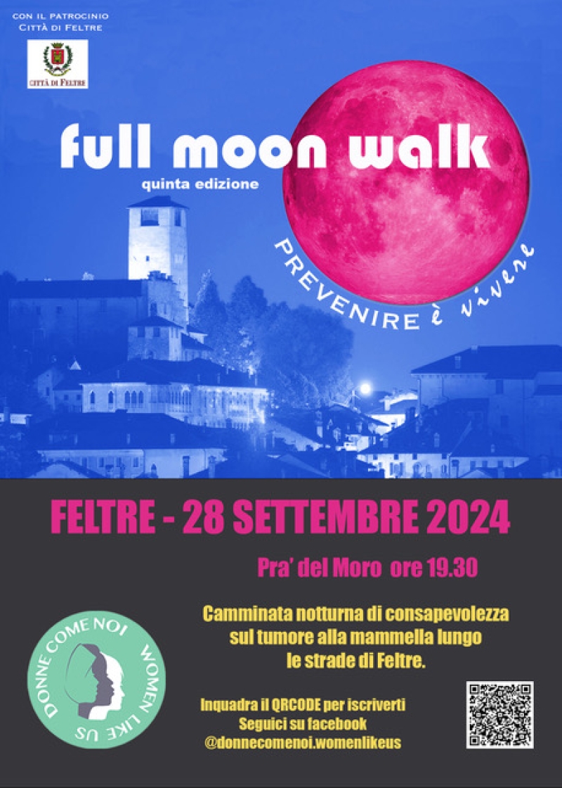 FULL MOON WALK 2024 - Iscriviti