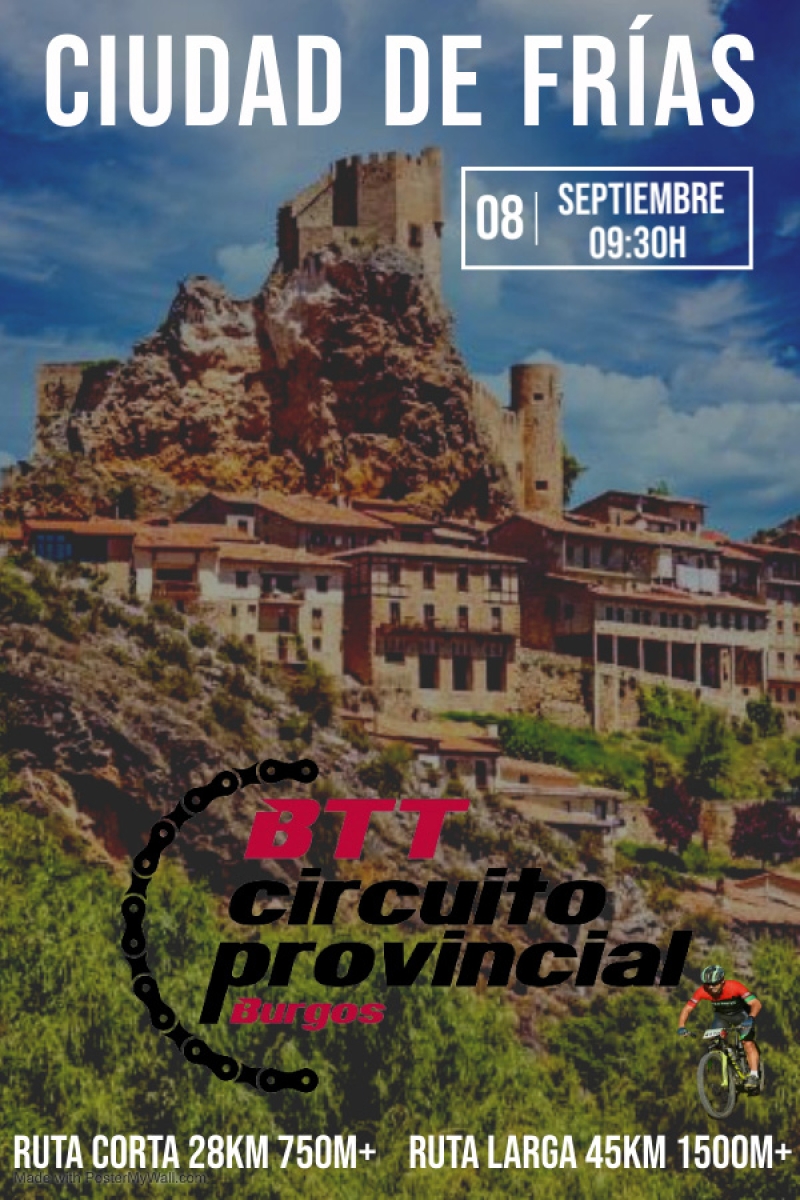 VI MARCHA BTT CIUDAD DE FRIAS - Inscríbete