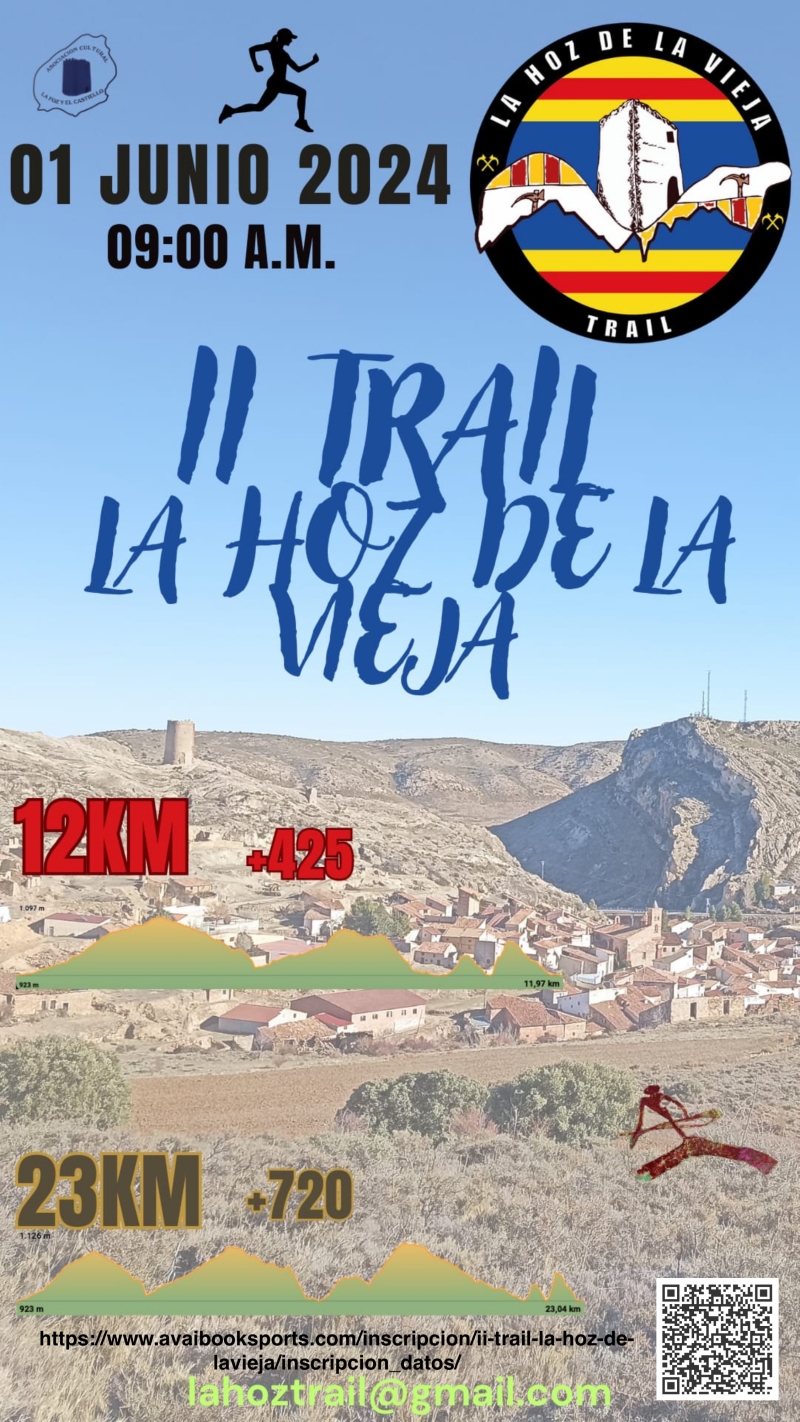 II TRAIL LA HOZ DE LA VIEJA - Inscríbete