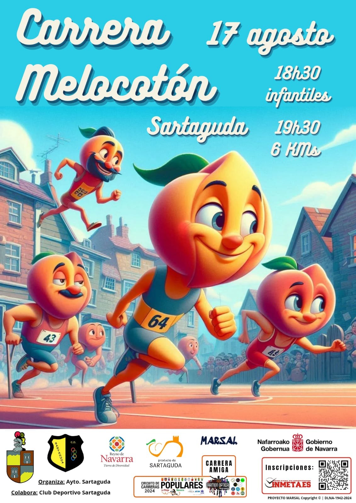 CARRERA DEL MELOCOTON - Register