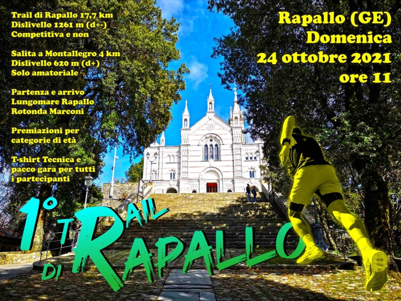 TRAIL DI RAPALLO 2021 - Iscriviti