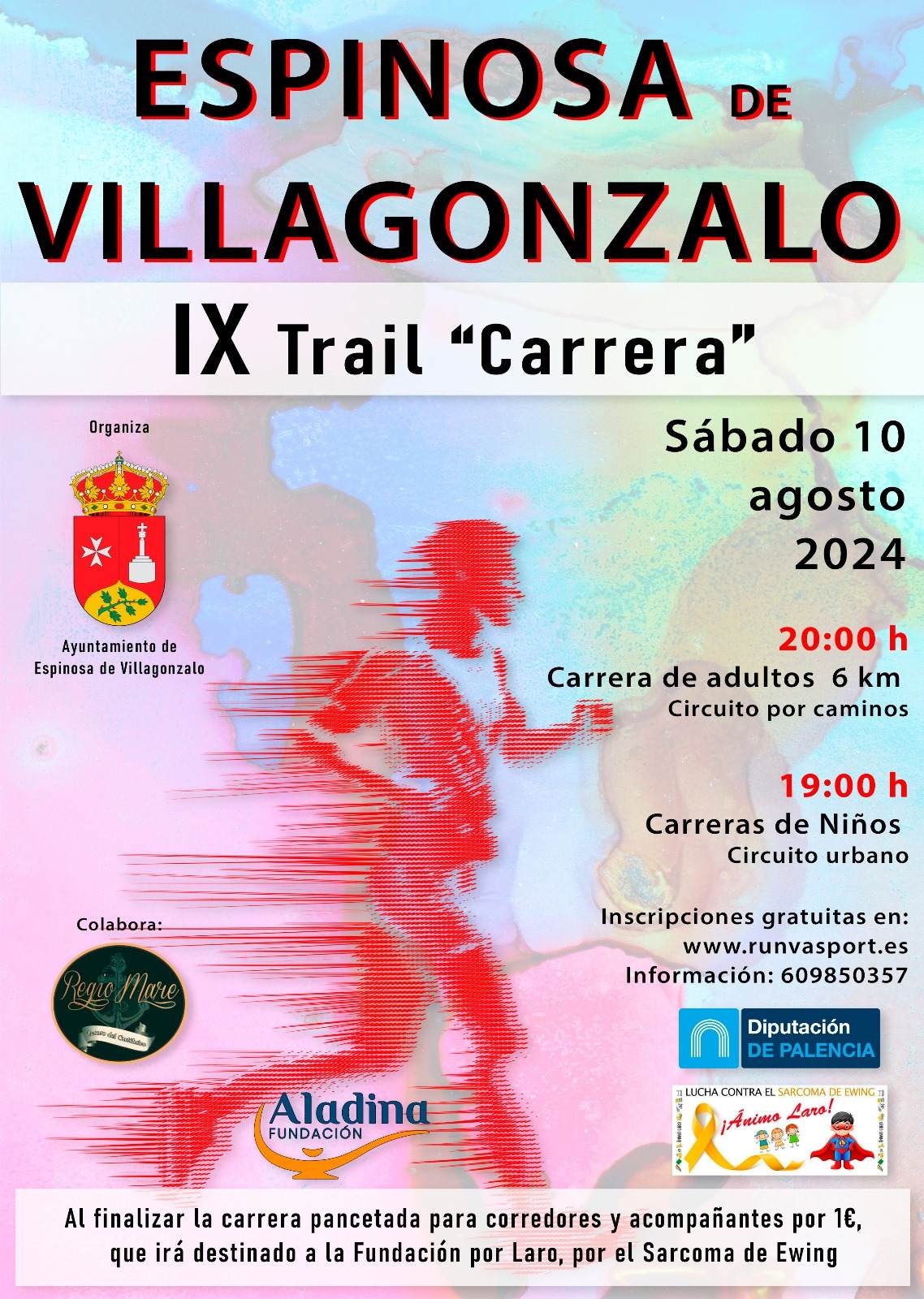 Cartel del evento IX TRAIL CARRERA ESPINOSA DE VILLAGONZALO