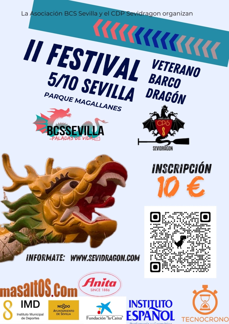 Resultados FESTIVAL DE BARCO DRAGON SEVILLA.