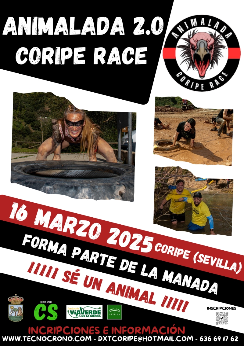 Cartel del evento II ANIMALADA CORIPE RACE