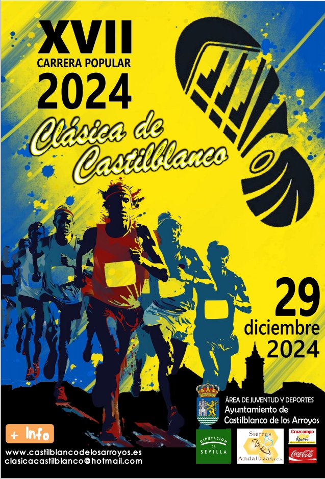 Cartel del evento XVII CARRERA POPULAR CLASICA DE CASTILBLANCO