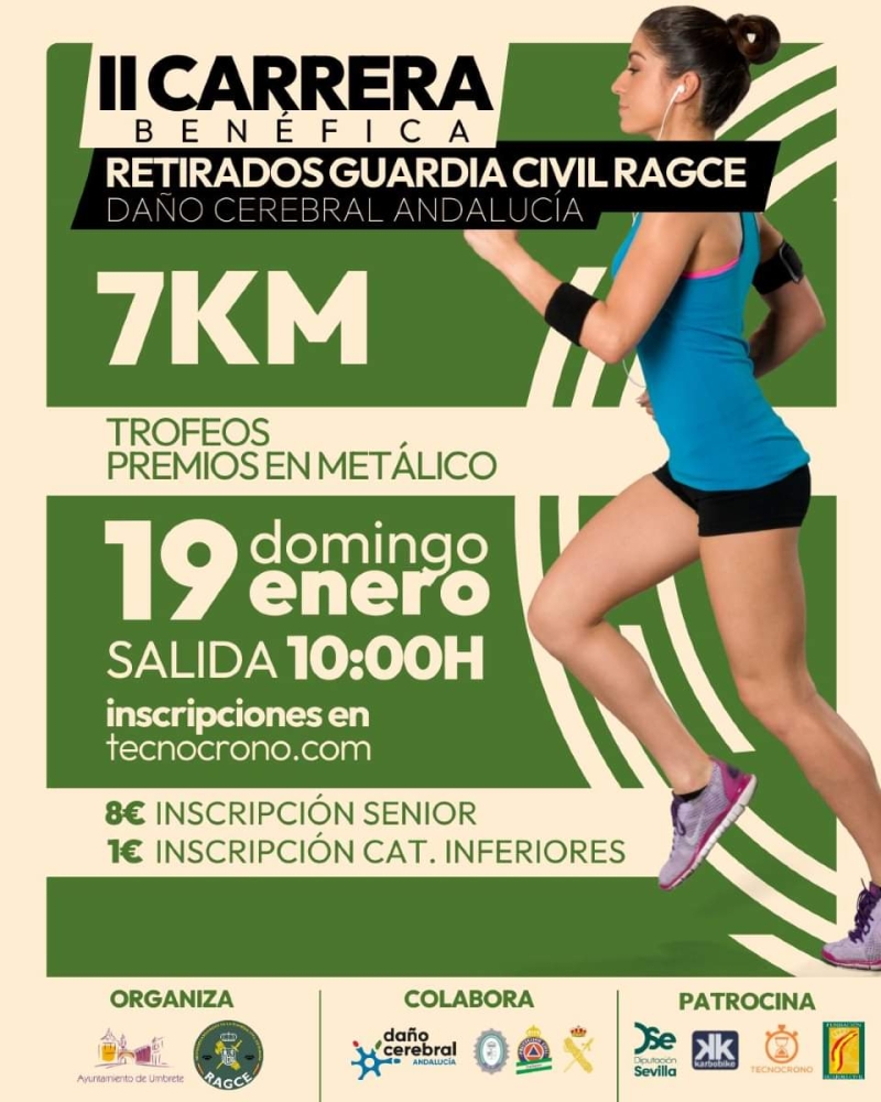 Resultados II CARRERA BENÉFICA RETIRADOS GUARDIA CIVIL RAGCE