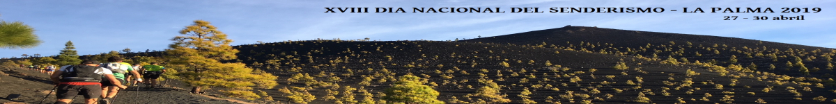 Contacta con nosotros  - DIA NACIONAL DEL SENDERISMO   LA PALMA 2019