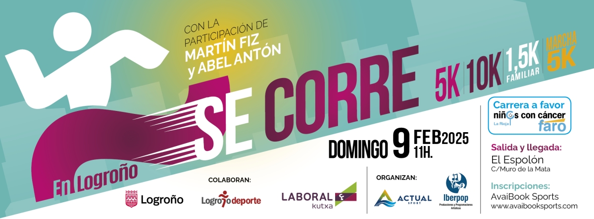 EN LOGROÑO SE CORRE