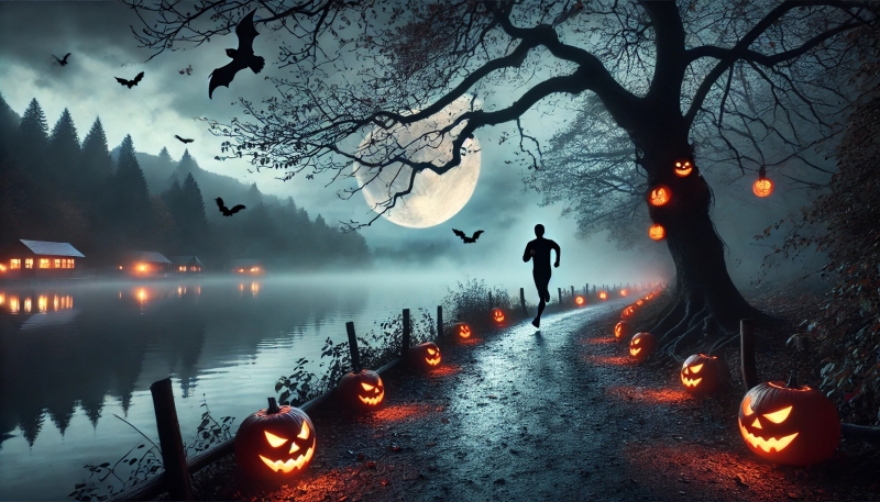 HALLOWEEN 10KM RUN & 10KM DOG RUN 2024 AM KLEINEN BROMBACHSEE