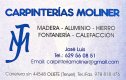 CARPINTERÍA MOLINER