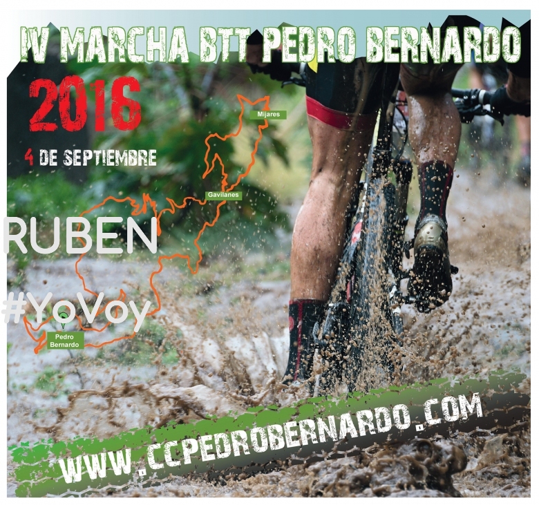 #YoVoy - RUBEN (IV MARCHA BTT PEDRO BERNARDO)