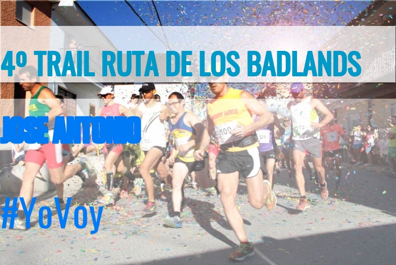 #ImGoing - JOSE ANTONIO (4º TRAIL RUTA DE LOS BADLANDS)