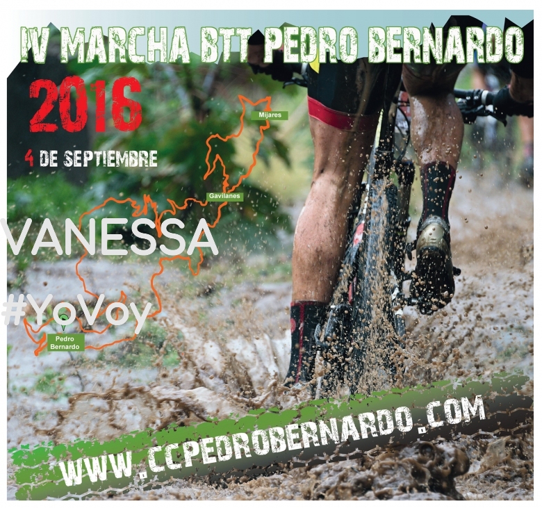 #YoVoy - VANESSA (IV MARCHA BTT PEDRO BERNARDO)