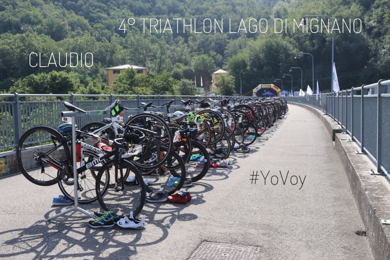 #YoVoy - CLAUDIO (4° TRIATHLON LAGO DI MIGNANO)