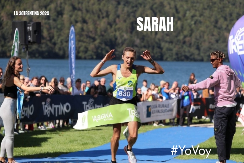 #EuVou - SARAH (LA 30TRENTINA 2024)