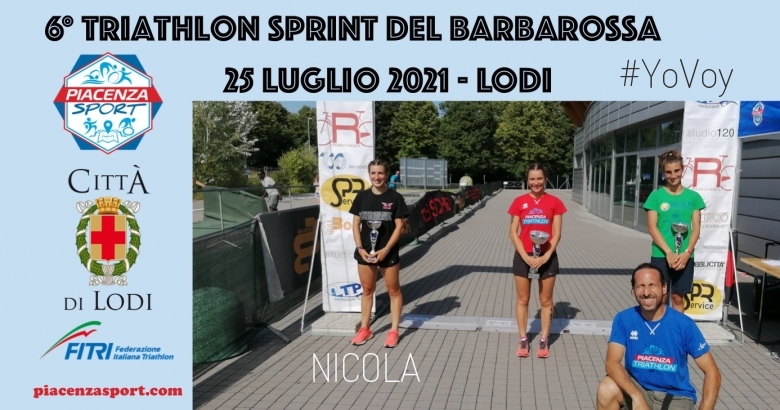 #Ni banoa - NICOLA (6° TRIATHLON SPRINT DEL BARBAROSSA)