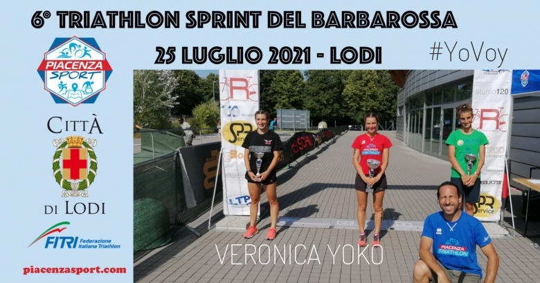 #YoVoy - VERONICA YOKO (6° TRIATHLON SPRINT DEL BARBAROSSA)