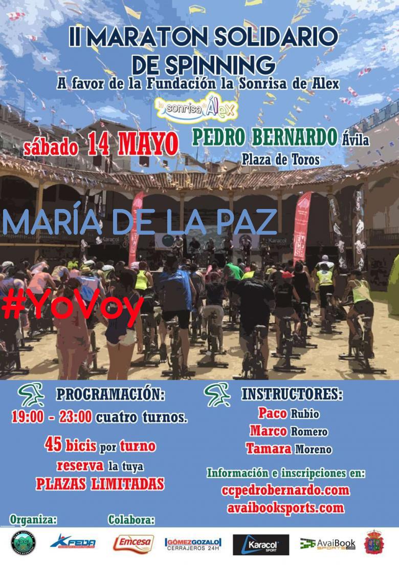 #YoVoy - MARÍA DE LA PAZ (II MARATON SOLIDARIO DE CICLO OUTDOOR)