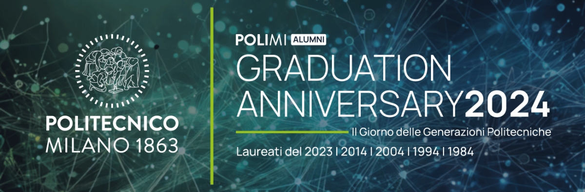 Iscrizione  - POLIMI ALUMNI   GRADUATION ANNIVERSARY 2024