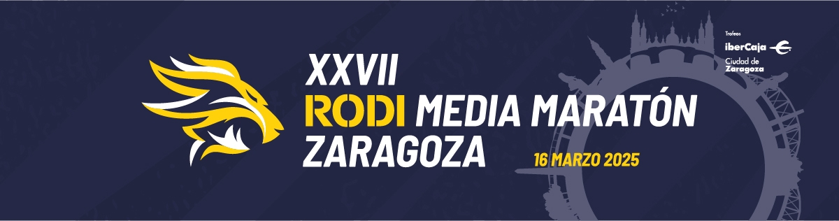 Iscrizione  - RODI XXVII MEDIA MARATÓN IBERCAJA CIUDAD DE ZARAGOZA