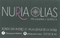 PELUQUERIA Y ESTETICA NURIA OLIAS PELUQUERIA Y ESTETICA NURIA OLIAS