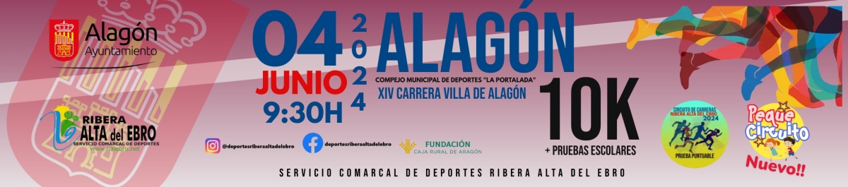 Contactez avec nous  - XIV CARRERA POPULAR VILLA DE ALAGÓN 2024